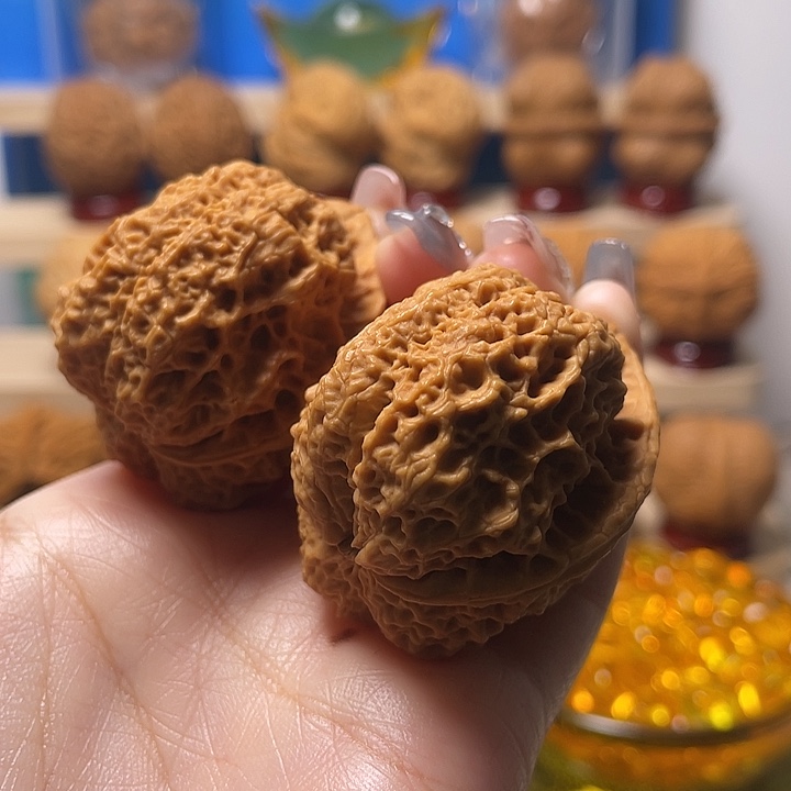 吊坠文玩核桃蝉王12