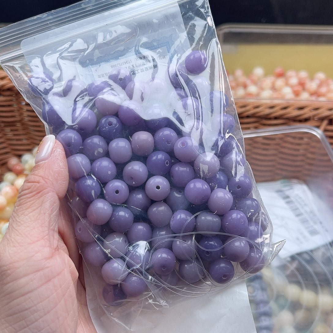 白玉菩提吊坠Q/10mm/100颗