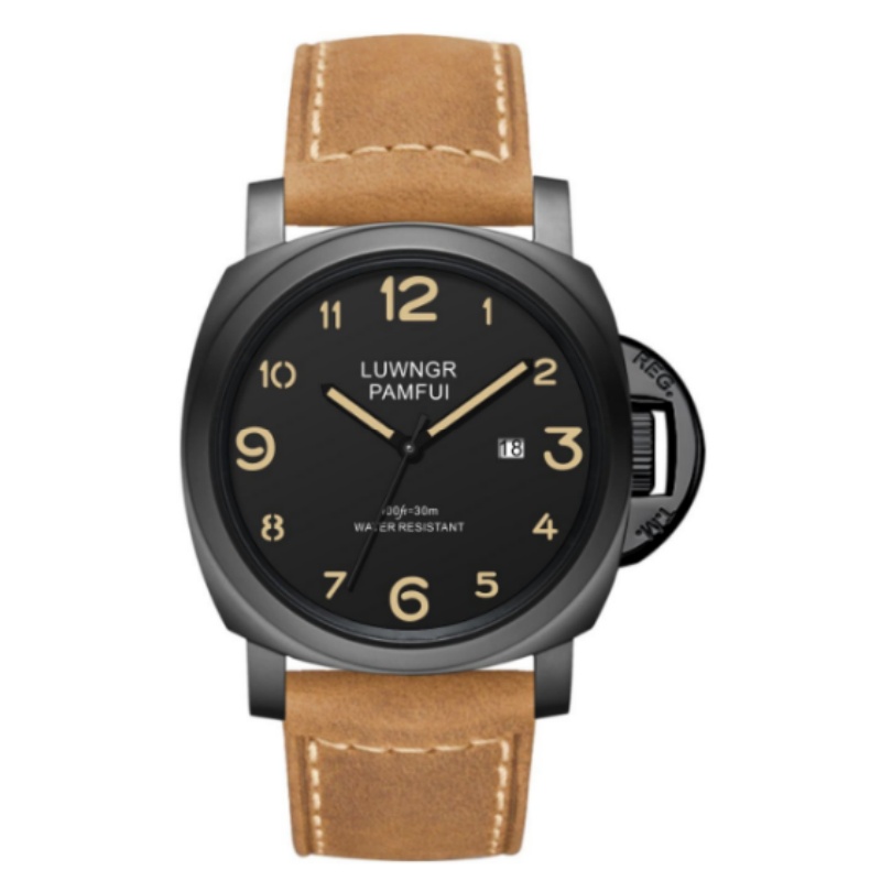 【国检直发】全新未使用/胖大海系列/表径44mm/男士高端夜光腕/杰