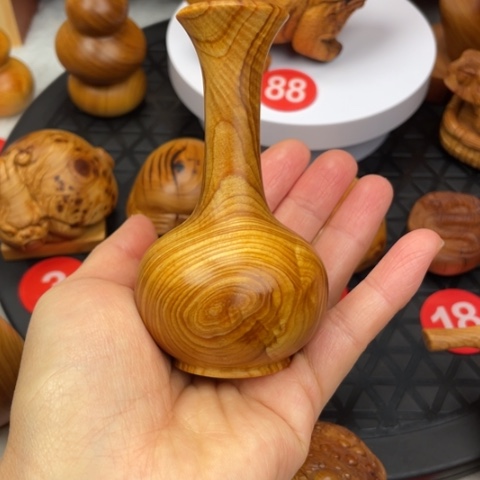 【闪购商品】柏木（崖柏）正宗太行陈化闪电黑油花瓶