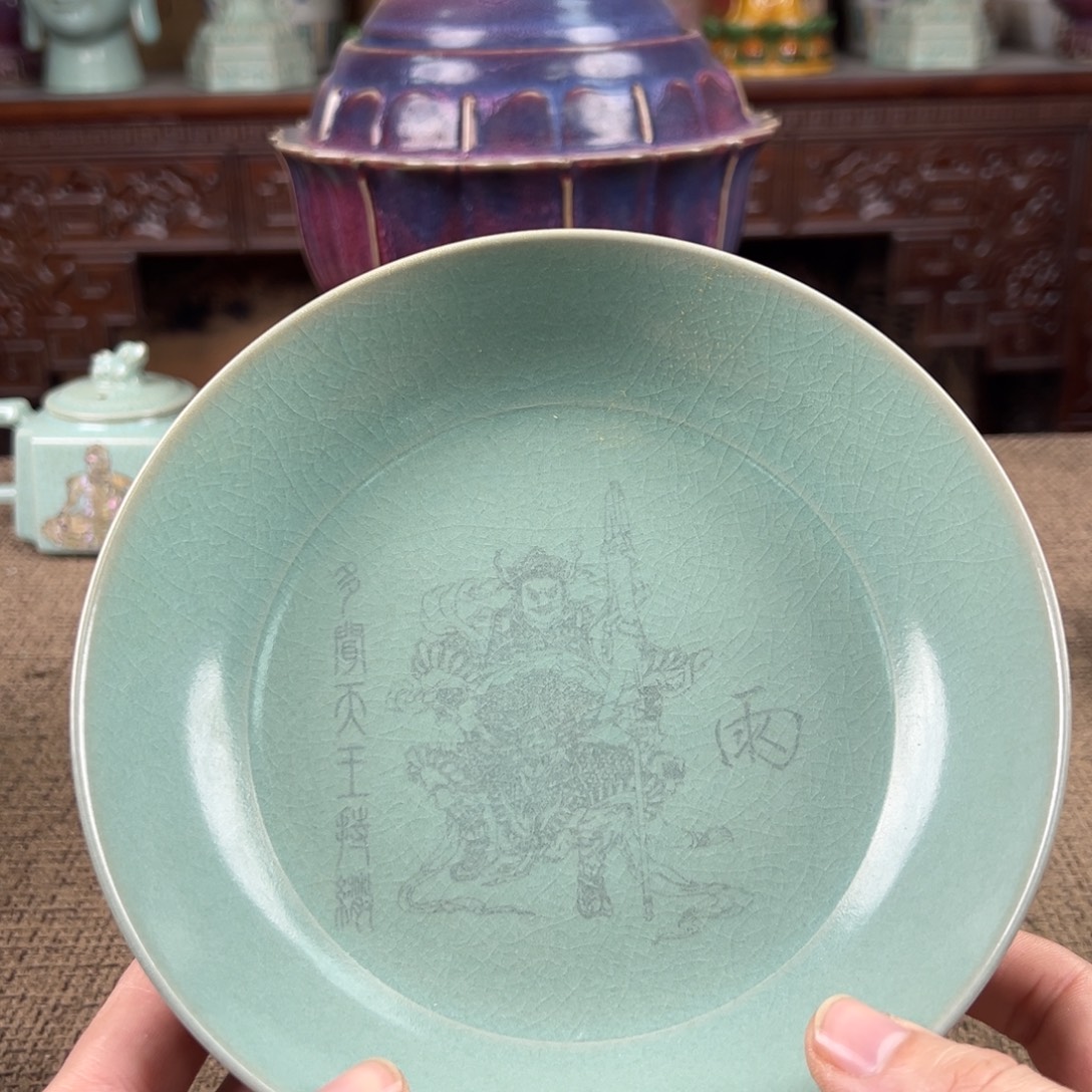 瓷片陶瓷瓷器摆件