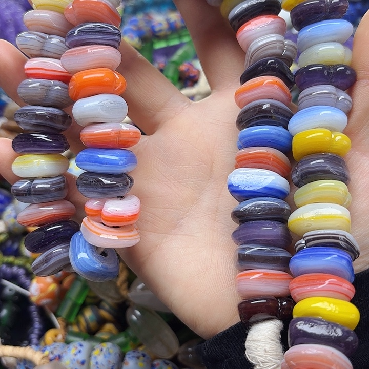 琉璃颈饰琉璃琉璃