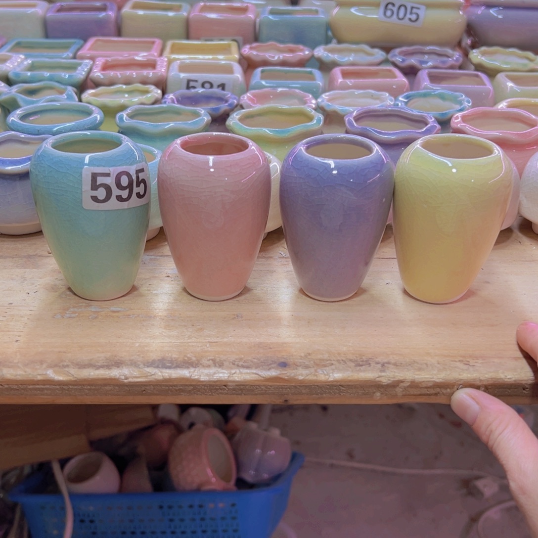 陶瓷花盆当场凑满12包邮