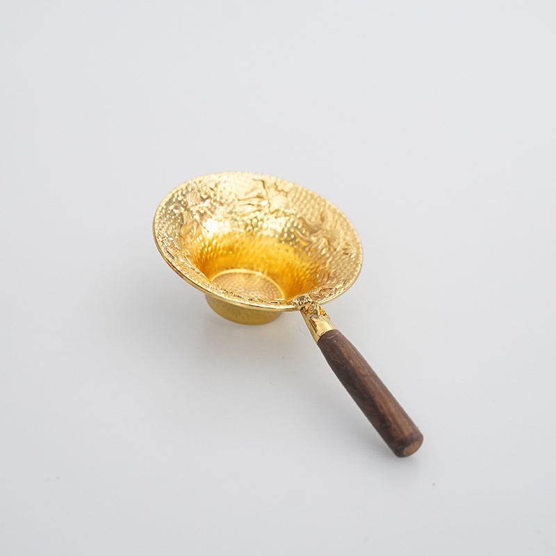 G1481-金色茶漏AB