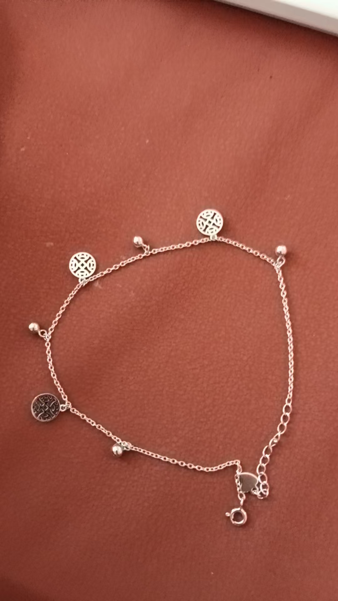 足银手链 爱民纯银首饰手链300349