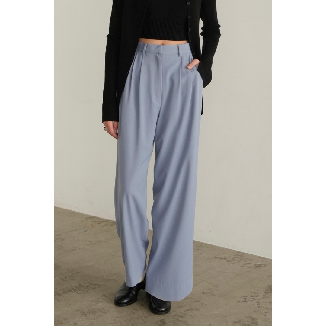 【MonTendre】 人气定番款 松本 百搭垂感直筒修身休闲裤女