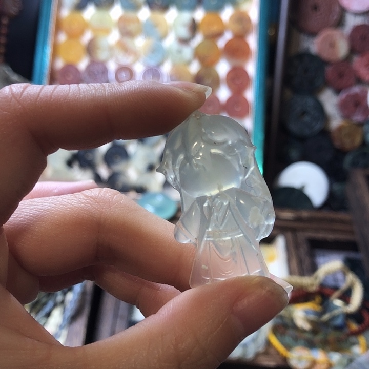 岫玉岫玉挂件未镶嵌