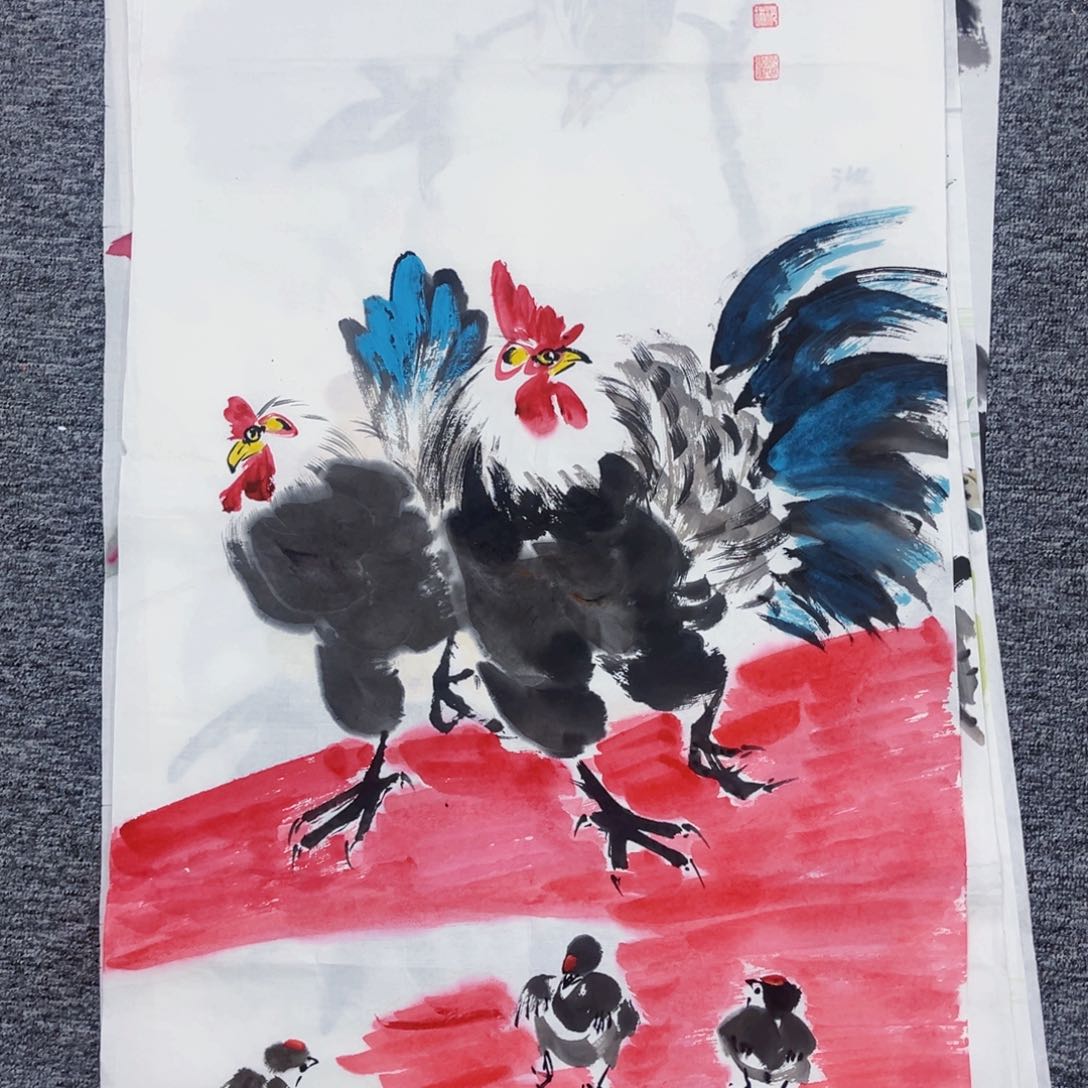 国画绘画沈老师作品100.50