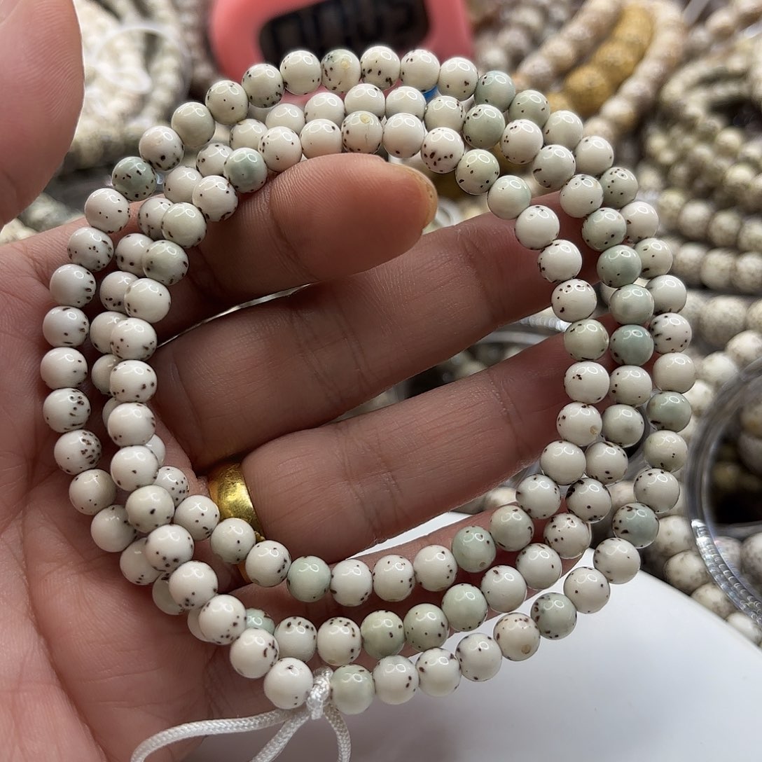 G***B星月菩提吊坠6龙蛋果冻大留白