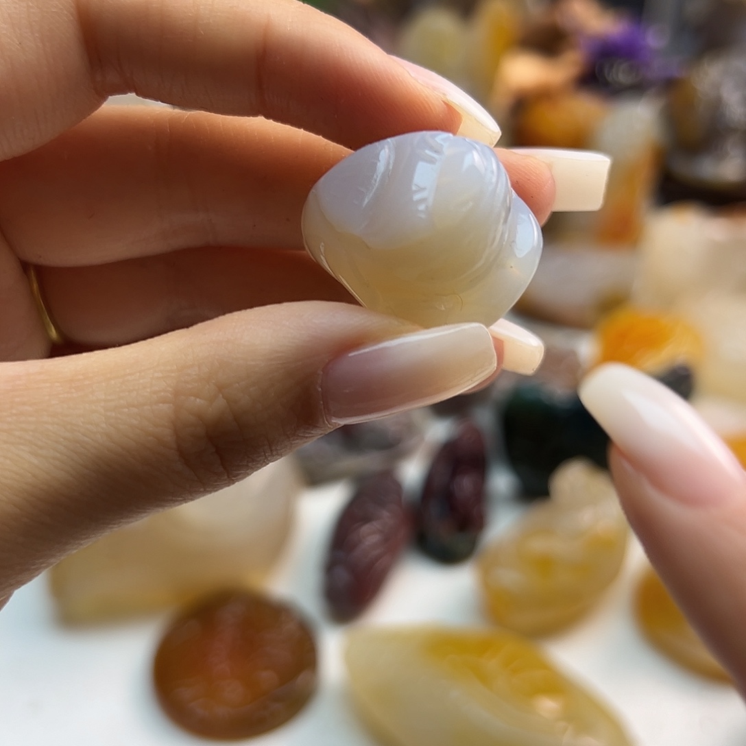 玛瑙/玉髓未镶嵌颈饰