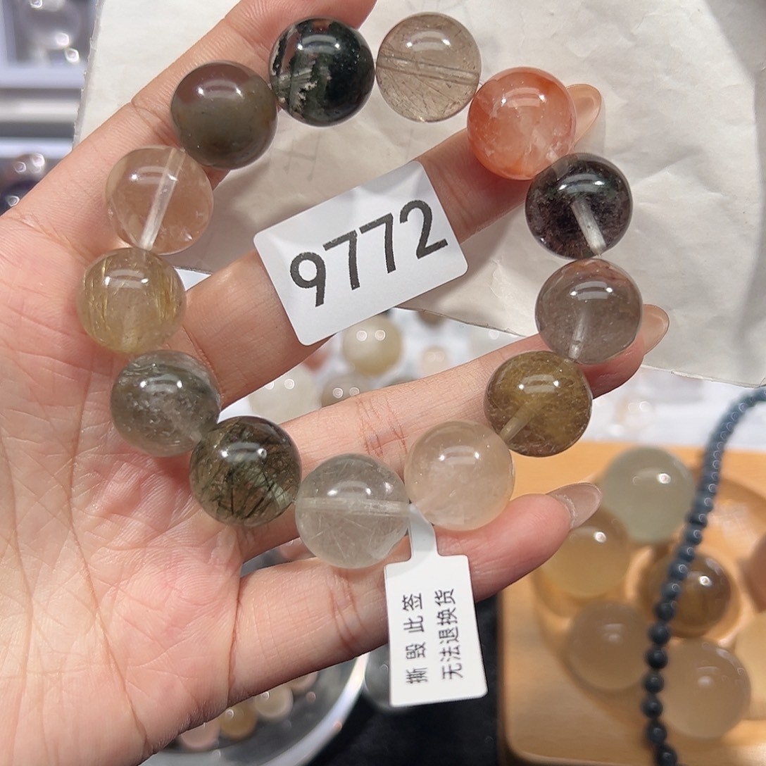 水晶未镶嵌手链  