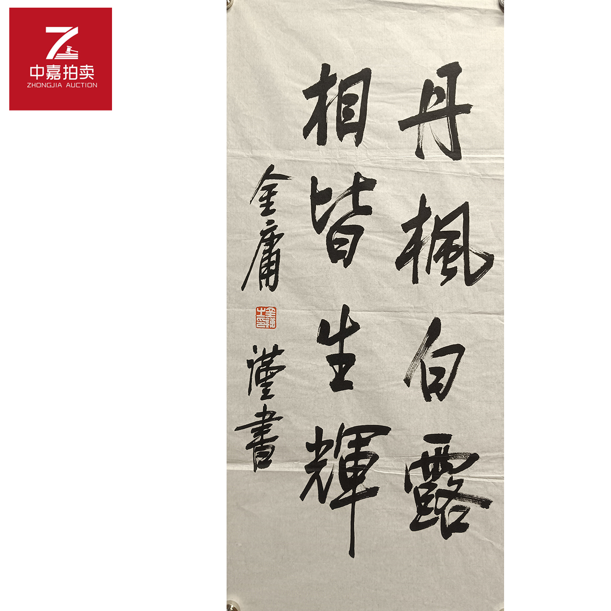 金庸书法软片丹35x69