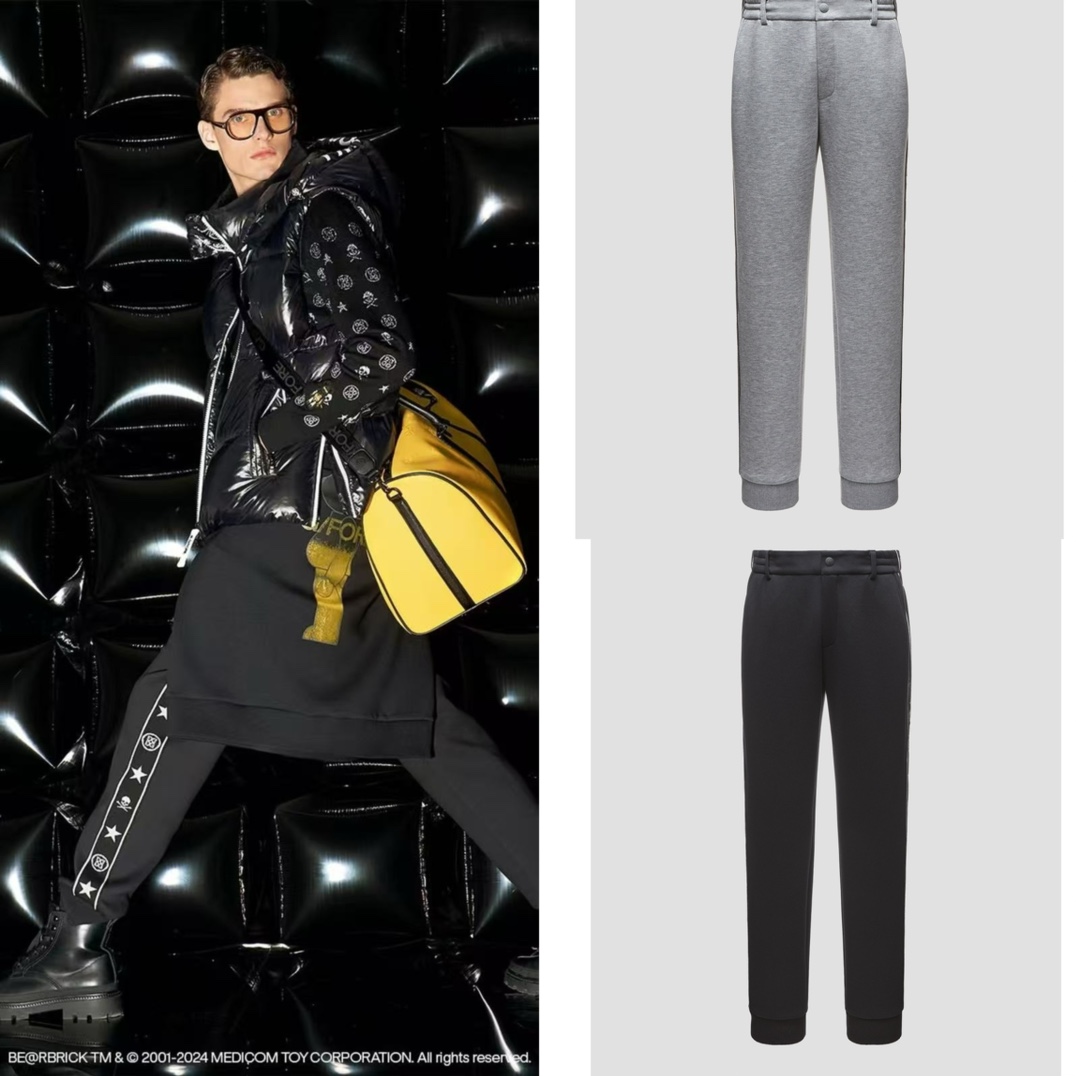 G家新款外贸原单高尔夫服装男士长裤百搭时尚弹力修身束脚裤子潮