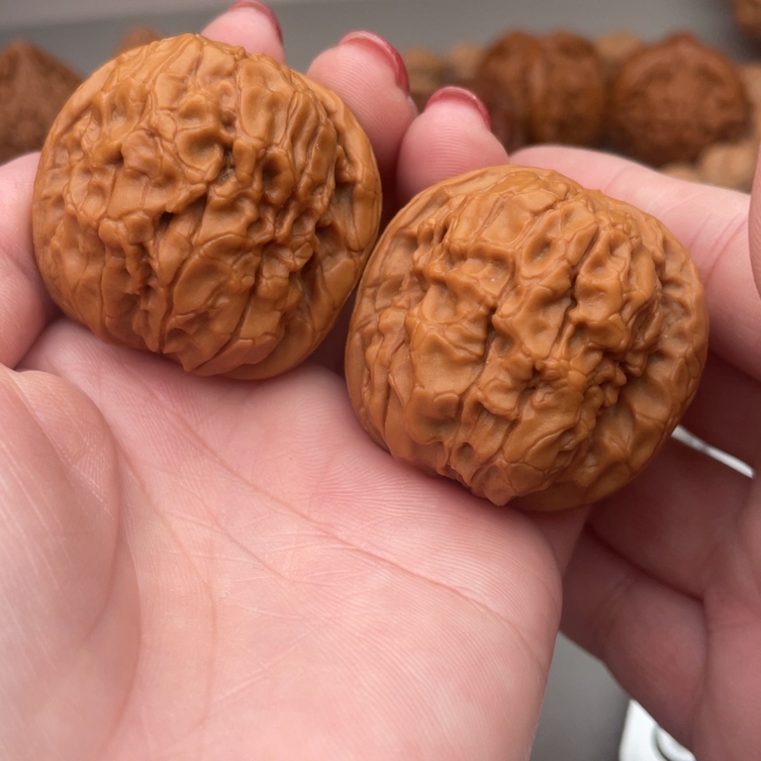 文玩核桃把件龟甲纹40