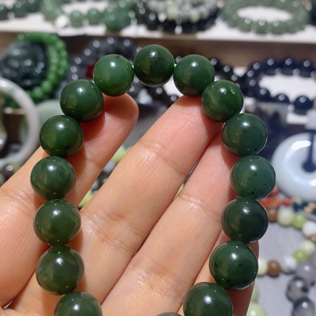 和田玉手链未镶嵌