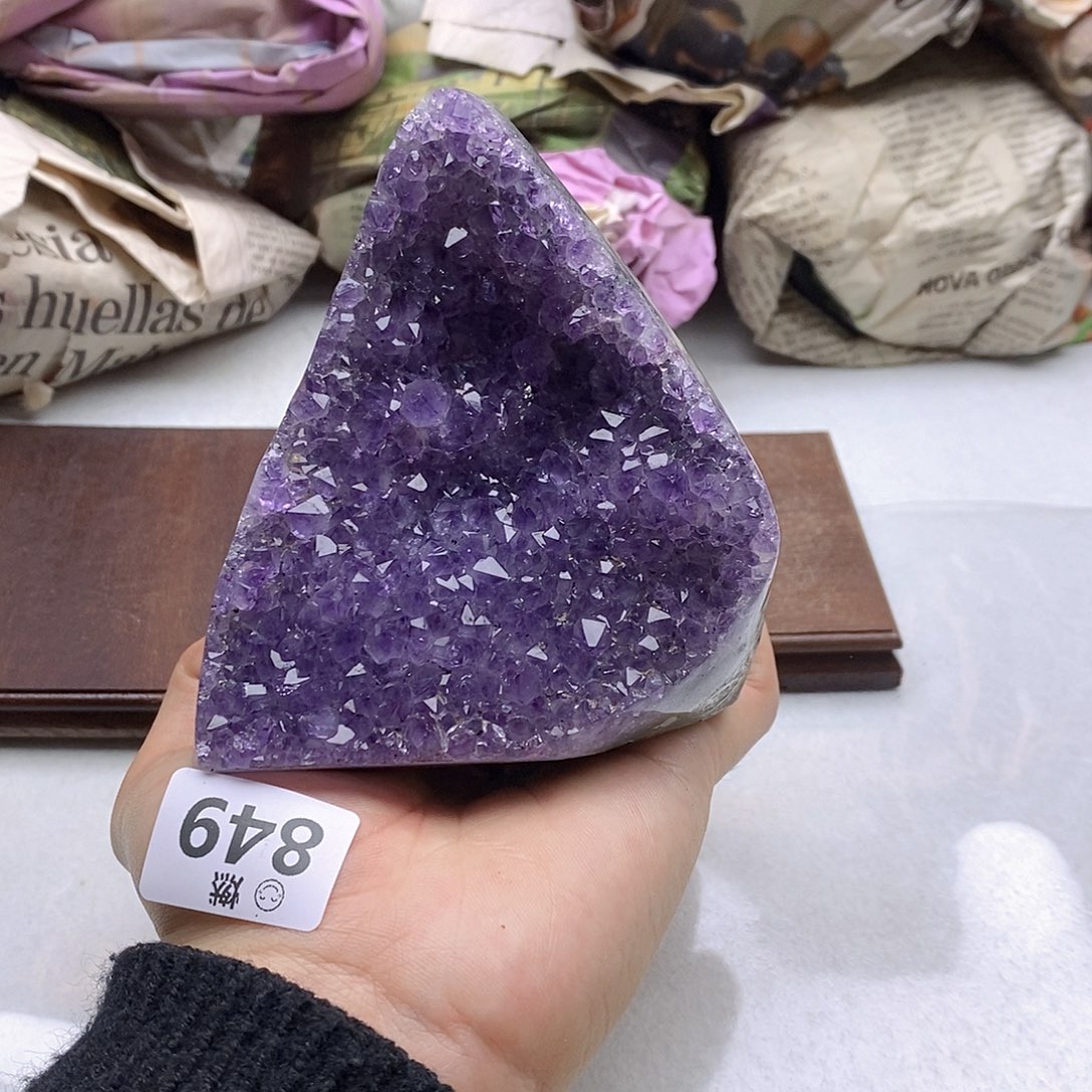紫晶大型摆件（非配饰）未镶嵌
