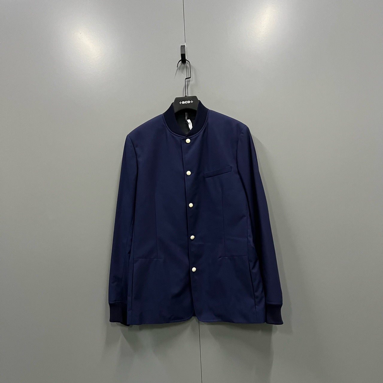 （qq）113 Dior 迪奥 深蓝色立领夹克 50码/95新/18000/bc008899
