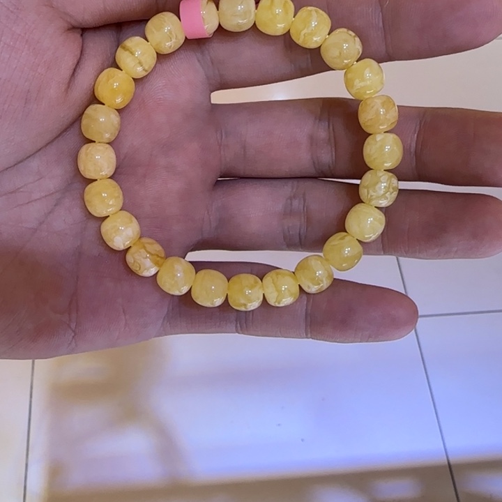 手链琥珀未镶嵌蜜蜡