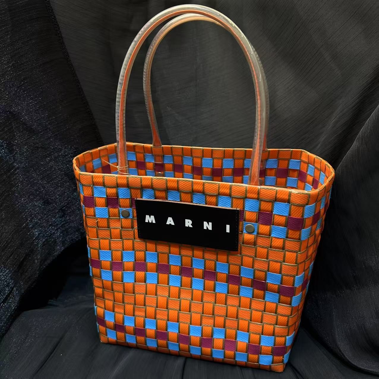 95新 MARNI 乱乱子中古/女士/手提包/105887