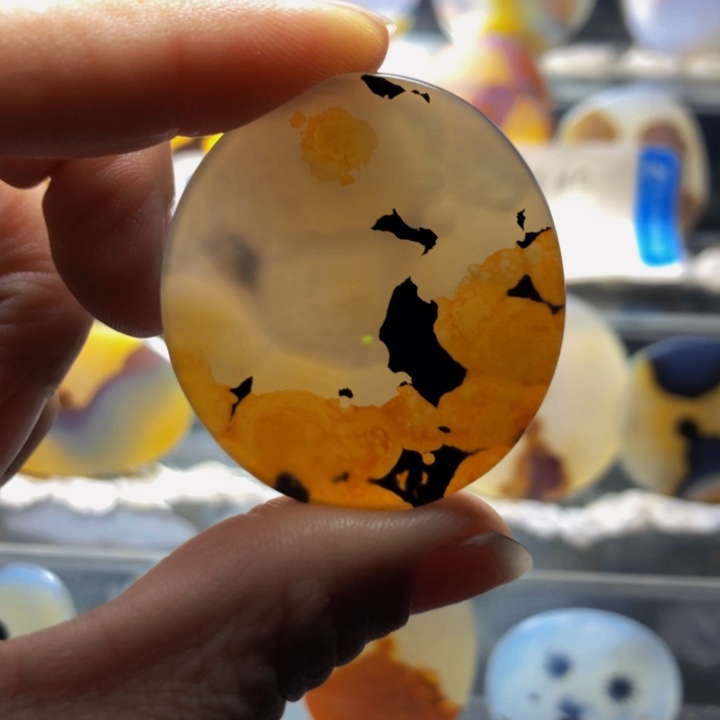 合金玛瑙/玉髓珠宝奇石137