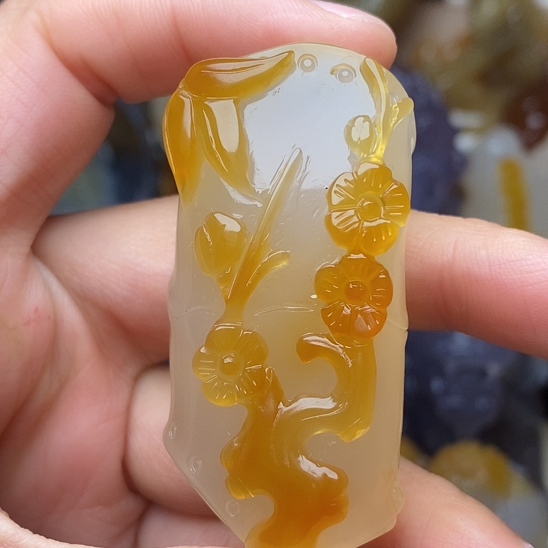 玛瑙/玉髓未镶嵌把件