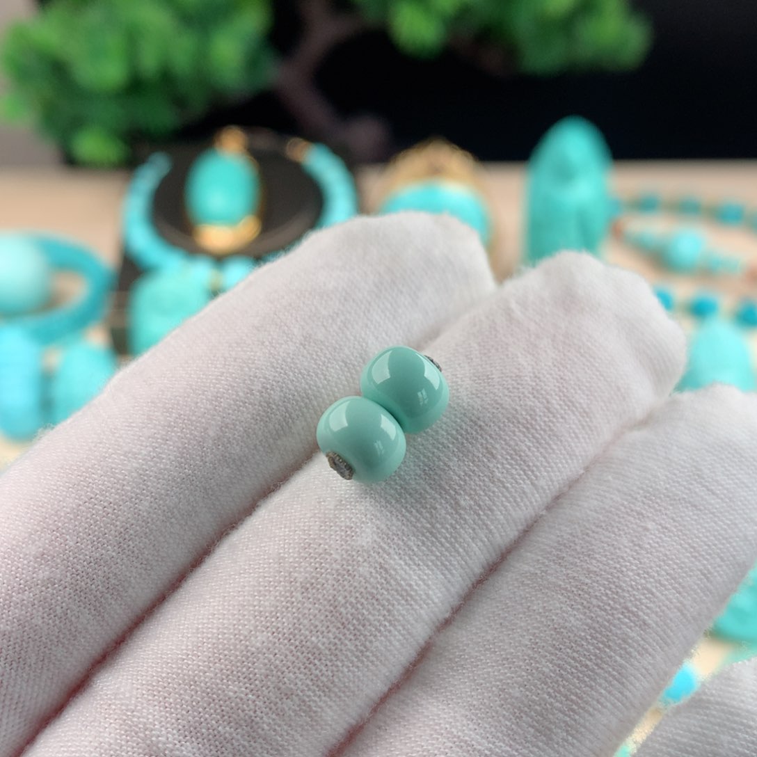 【闪购商品】绿松石配珠卡7.7未镶嵌