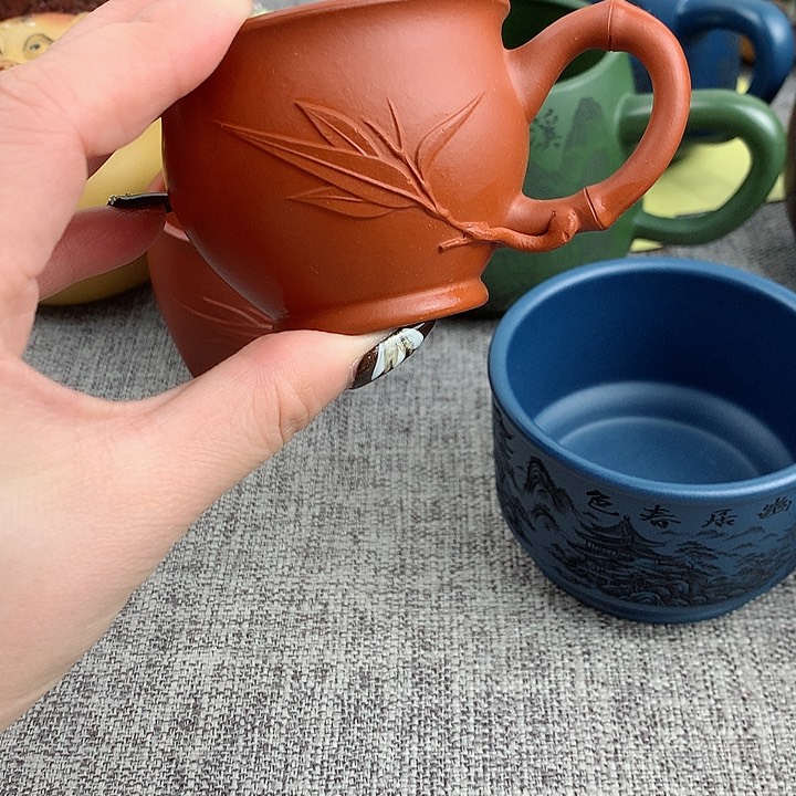 紫砂茶杯高端主人杯