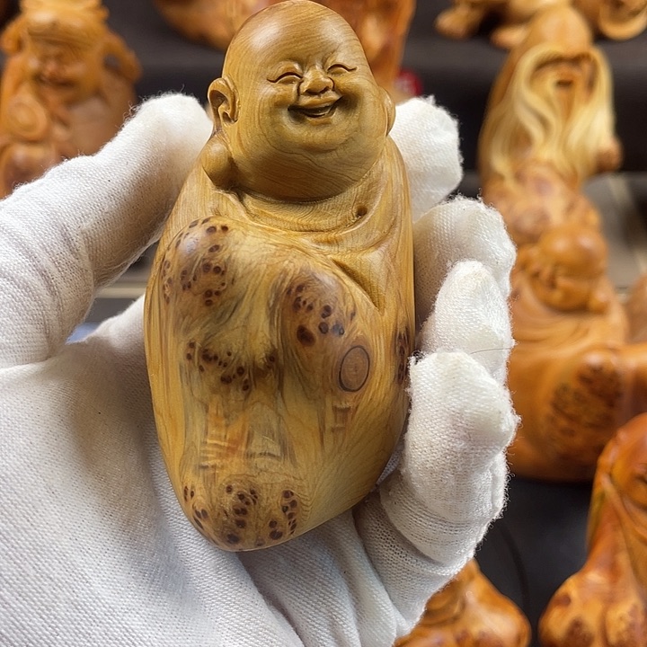 柏木（崖柏）米勒手把件