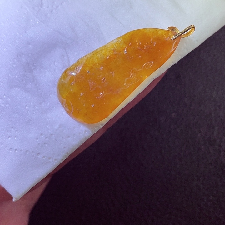 翡翠18K金镶嵌颈饰翡翠