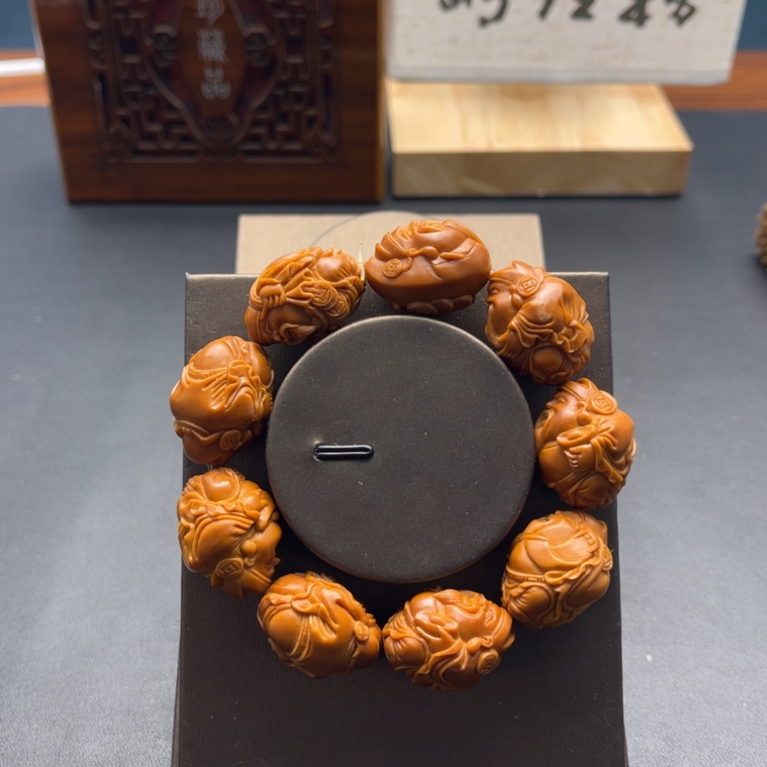 橄榄核手串/手链财神