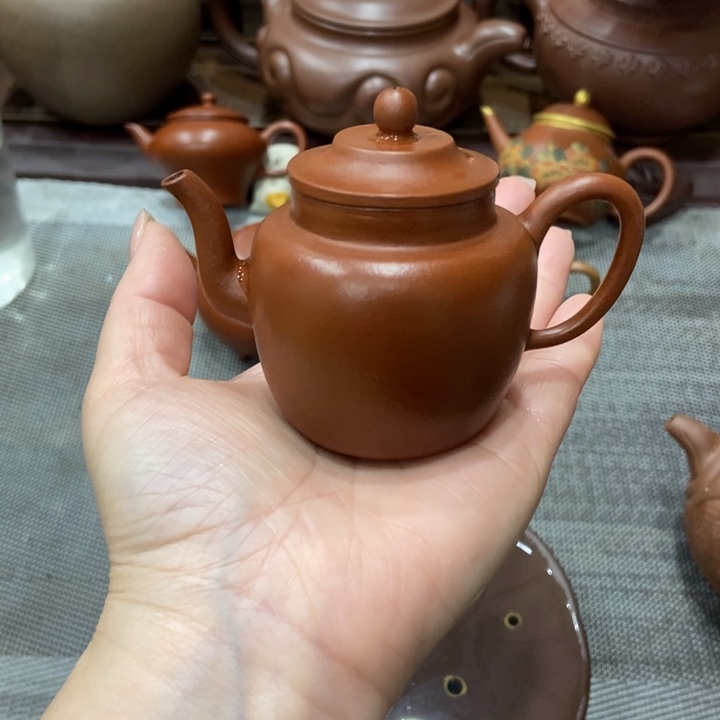 小***周紫砂茶壶宜兴紫砂