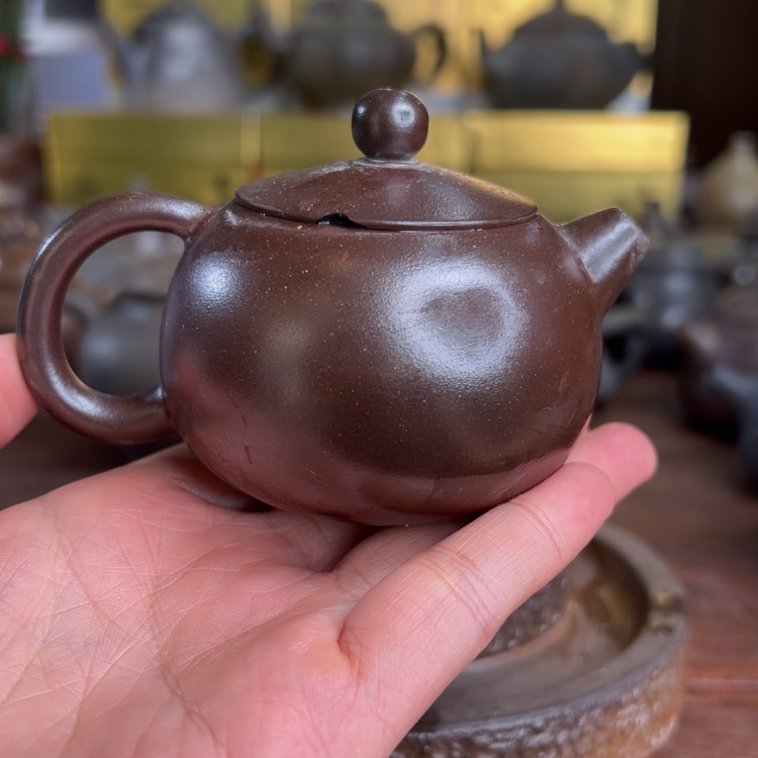 贵台龙窑柴烧茶壶A13