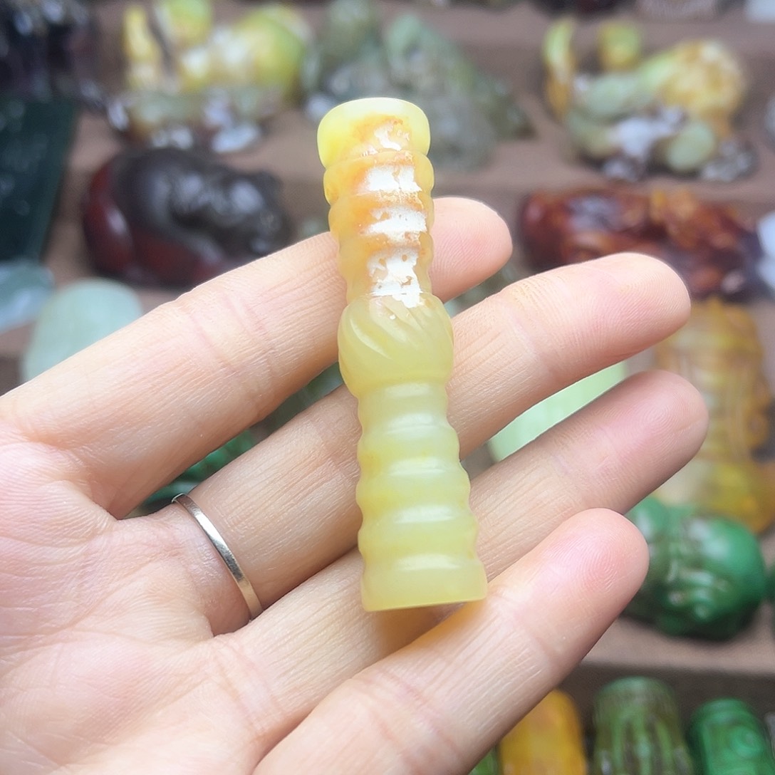 白玉菩提吊坠125。。