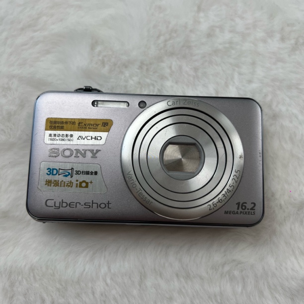 95新 Sony/索尼 WX50银色1610w像素清晰冷白奶油肌