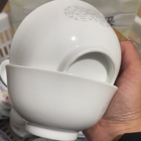 碟景德镇陶瓷12厘米2个手工胎