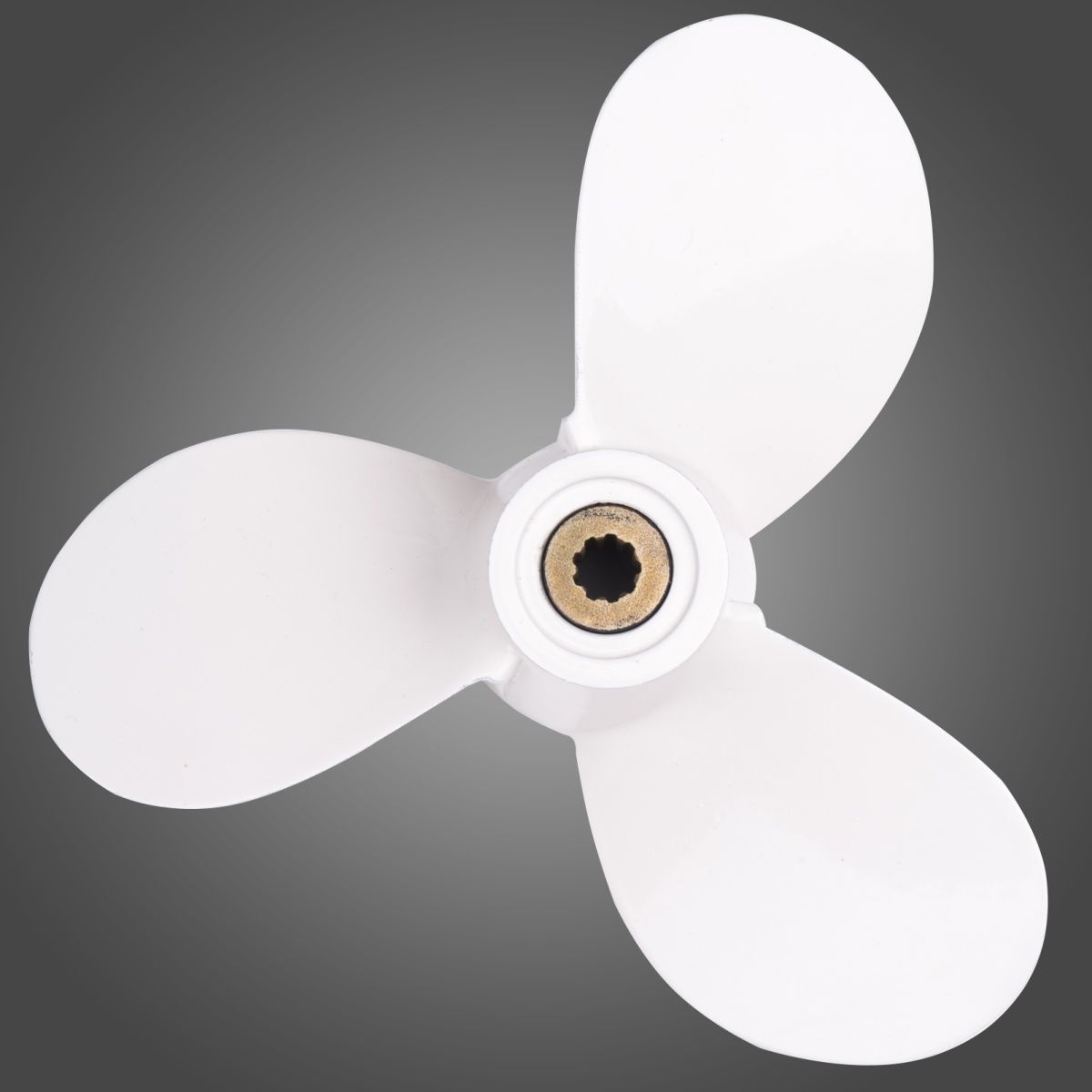 国产通用四冲6匹铝合金材质螺旋桨一个
