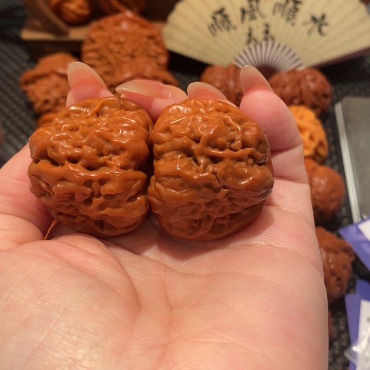 文玩核桃把件38蛤蟆头1339