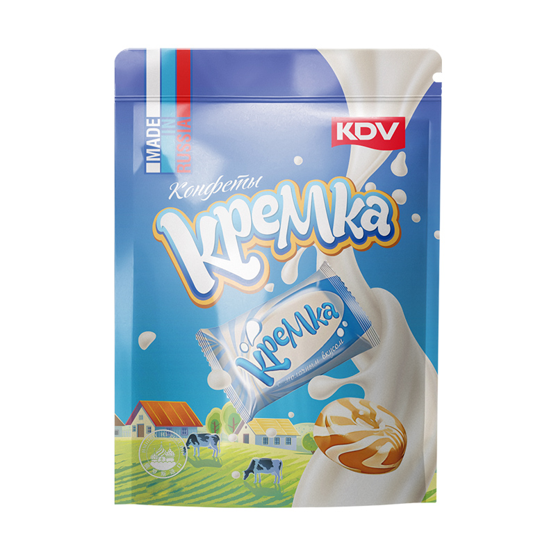 KDV牛奶味硬糖125g小包