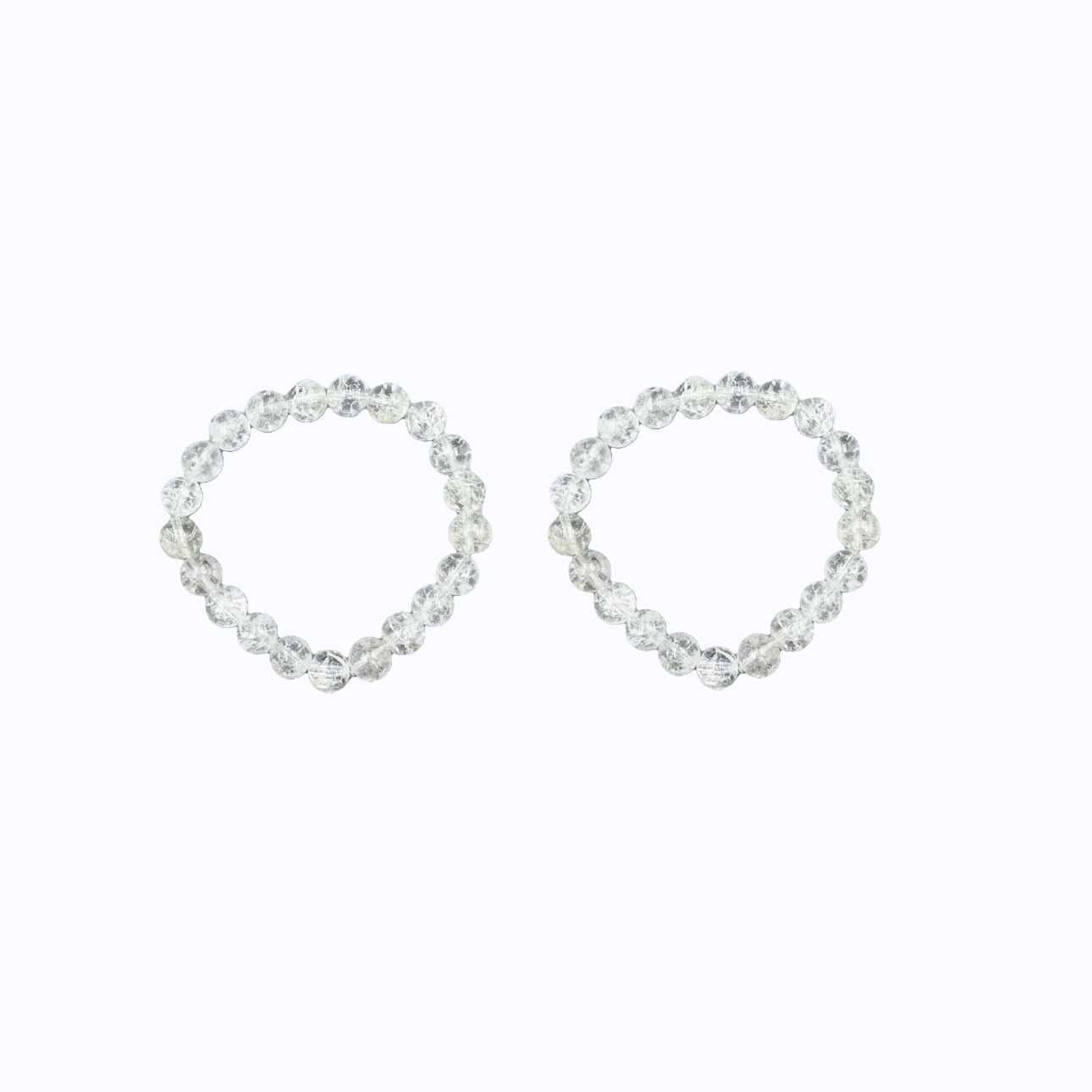 爆米花白水晶手串C07-119赠礼盒（多样性发其一）