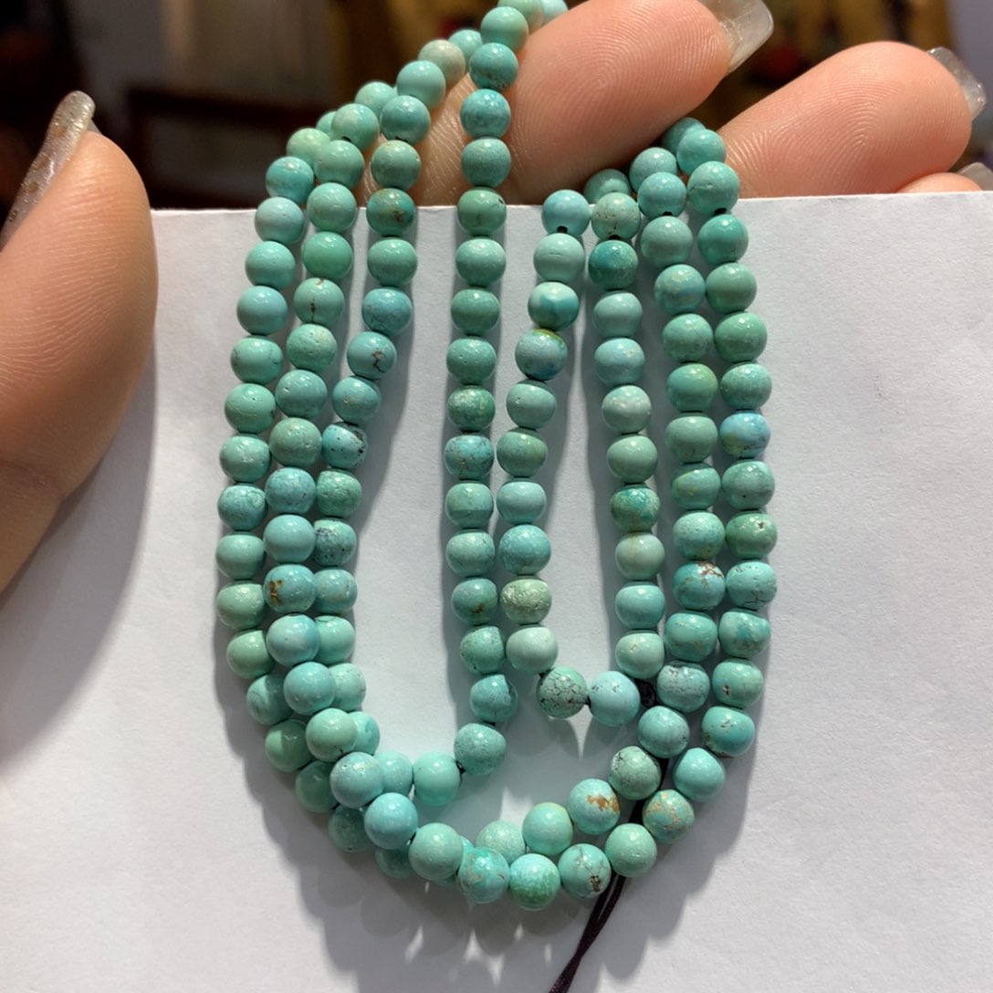 绿松石未镶嵌长链