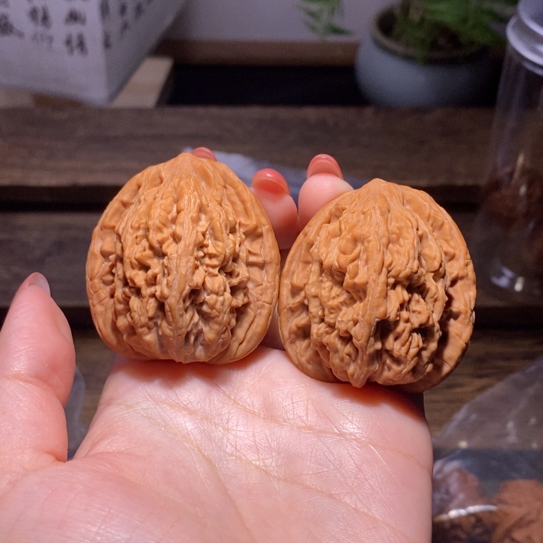 奶***油文玩核桃吊坠全品41+麦穗虎头