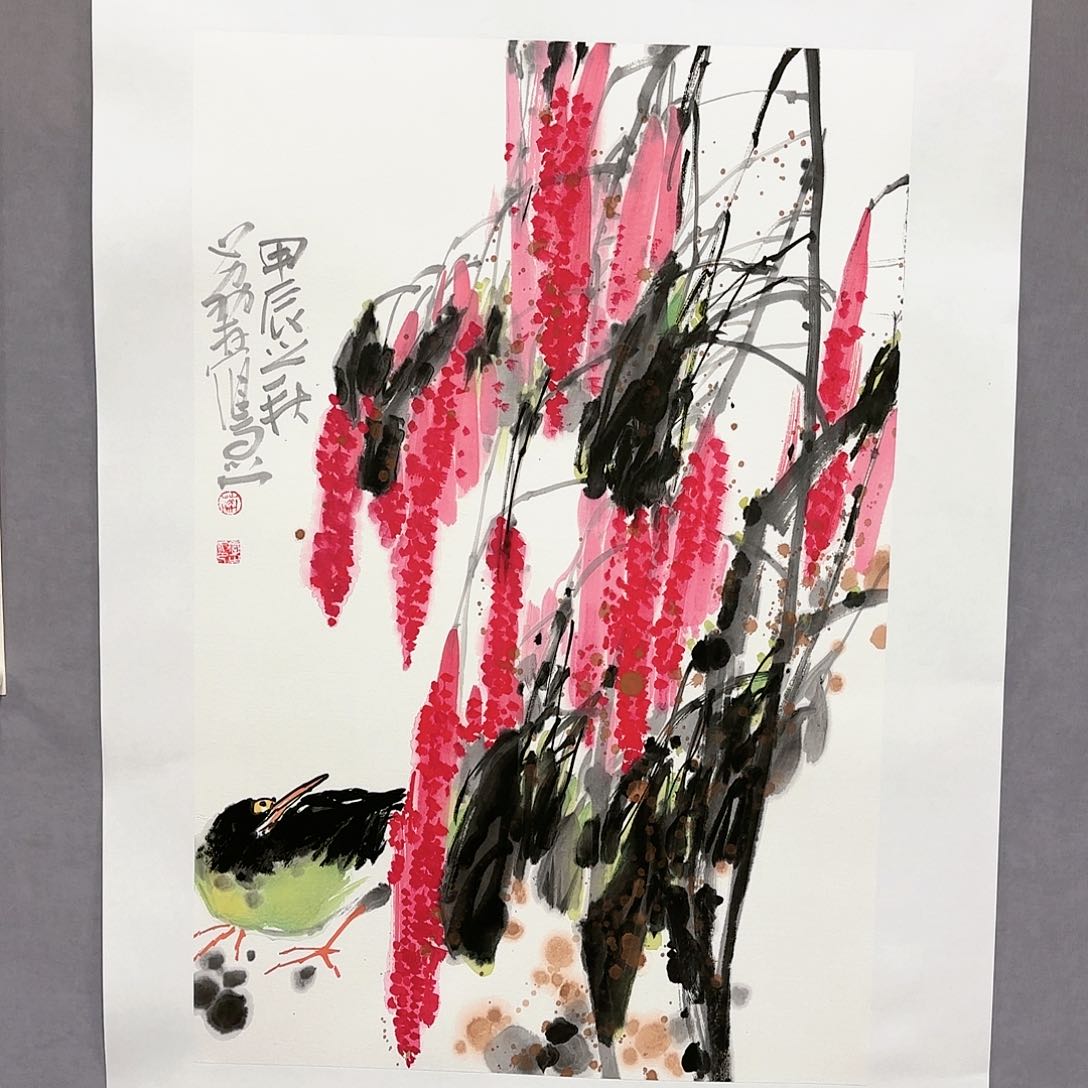 国画国画纯手绘作品请放心去藏