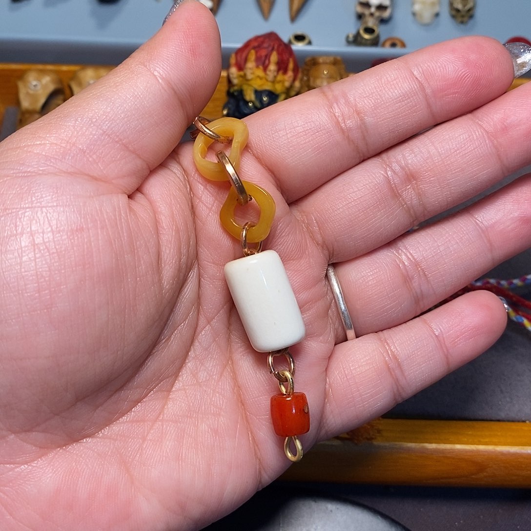 T***t吊坠柏香籽/百香籽手作侧挂
