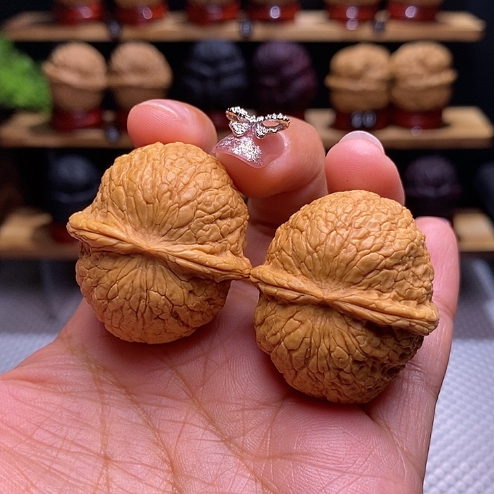 文玩核桃把件和尚头43