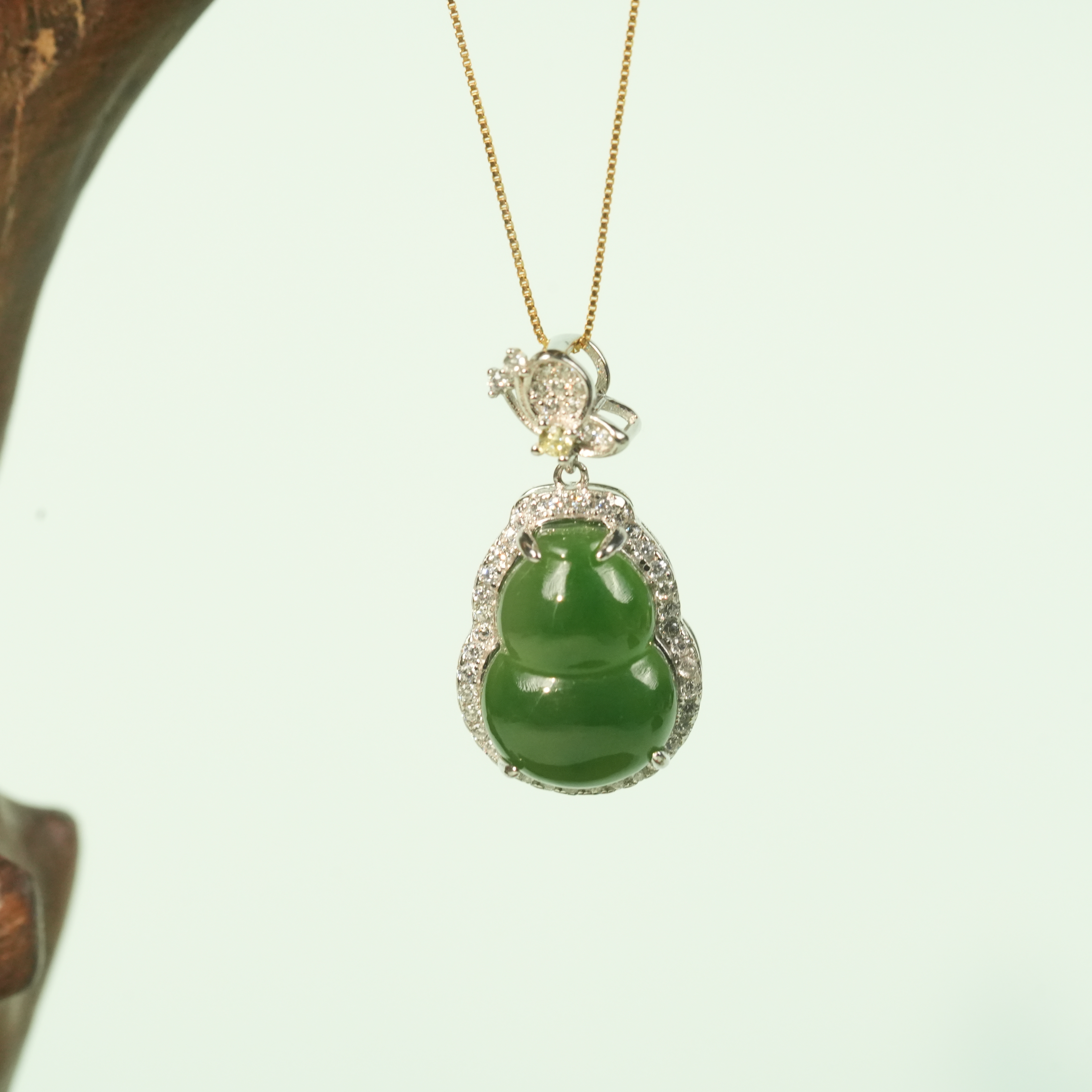 CYG062碧玉葫芦吊坠