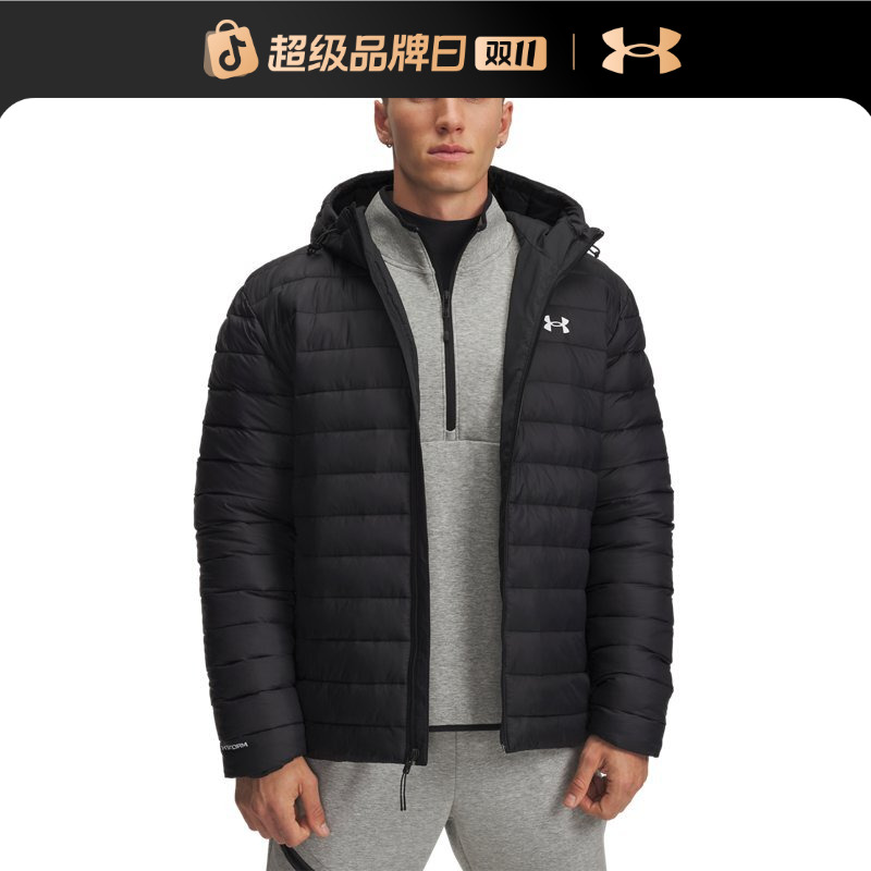 安德玛官方UA Sportswear Insulate男子运动休闲夹克外套6006363
