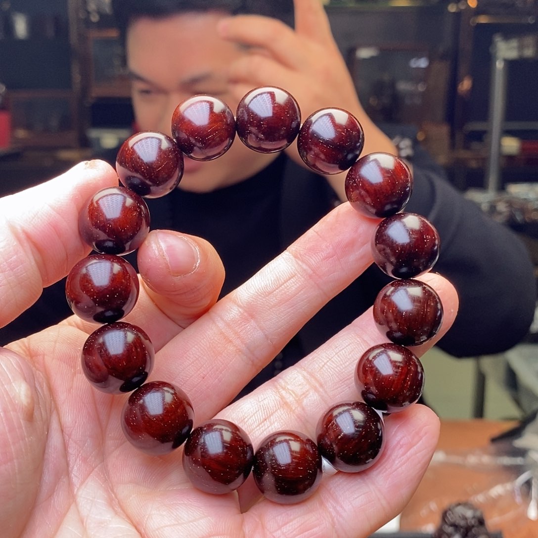 檀香紫檀（小叶紫檀）手串/手链36克