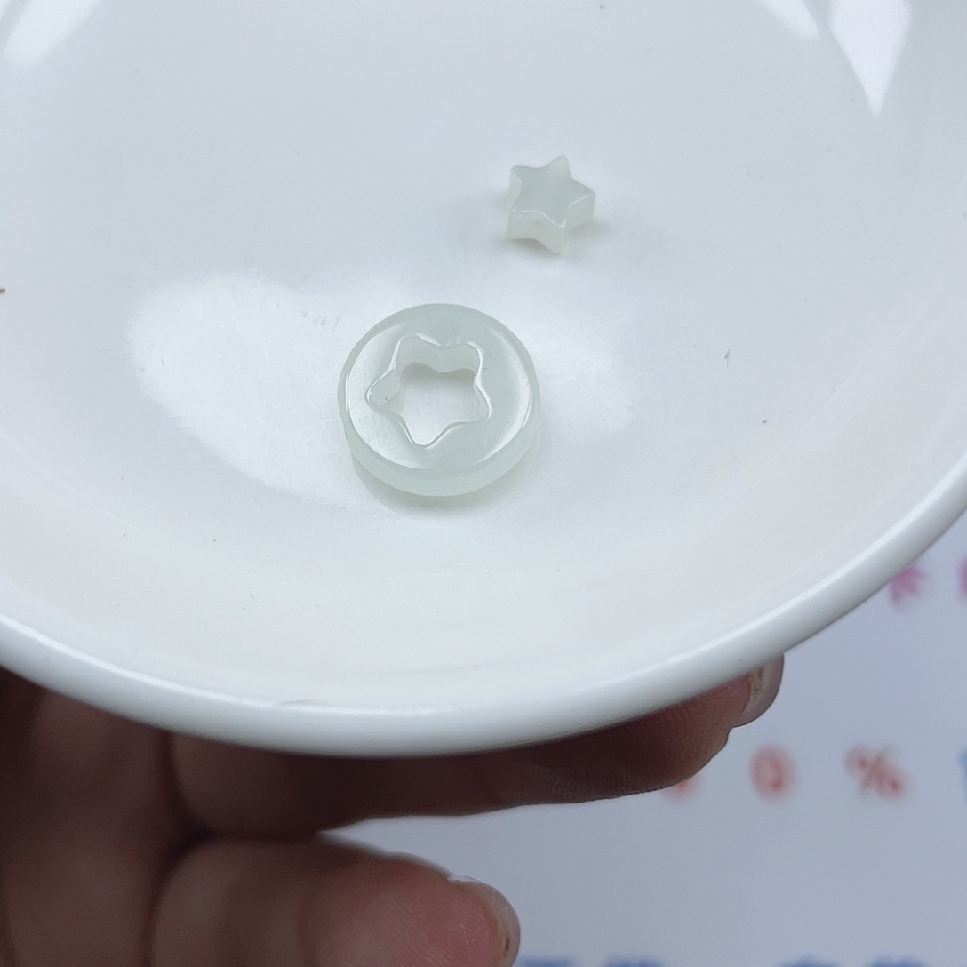 翡翠散珠翡翠星星跑环