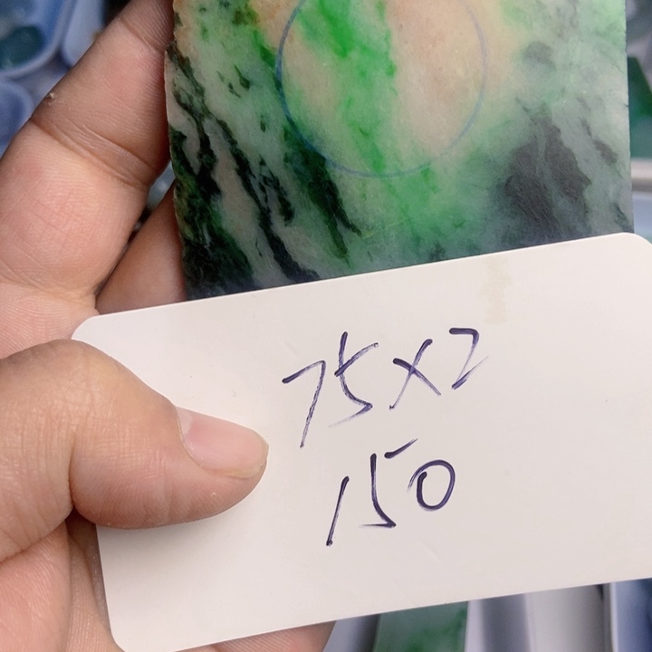 阿***！翡翠散珠天然翡翠A货挂件