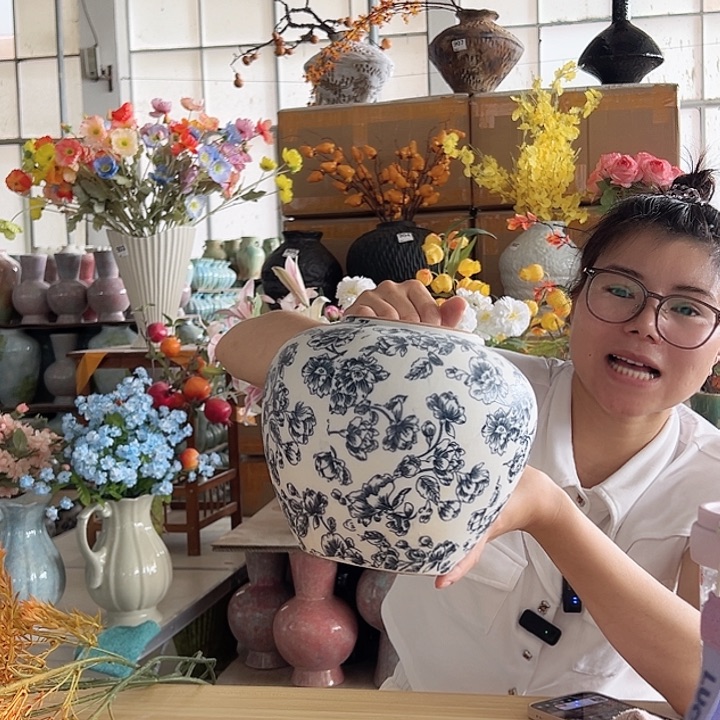 景德镇陶瓷高温花瓶21